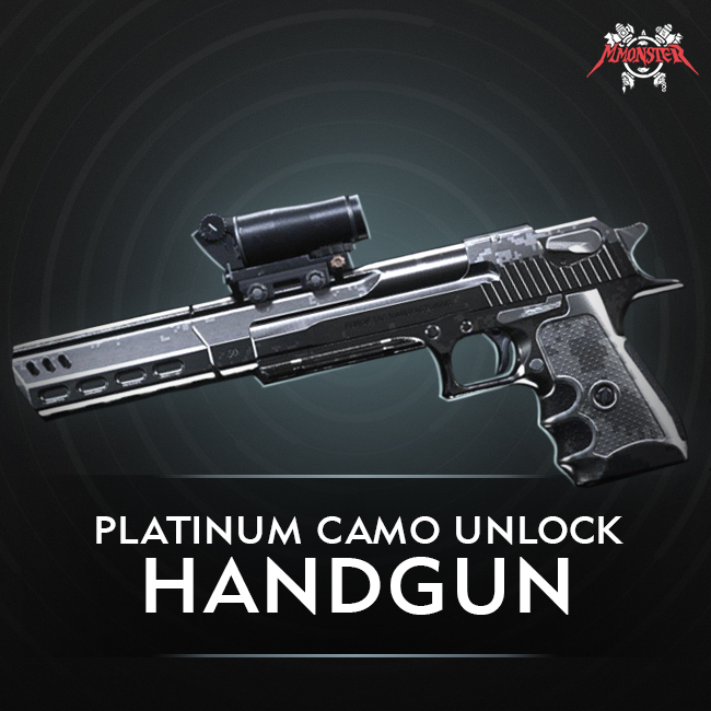 CoD MW Handgun Platinum Camo Unlock Boost